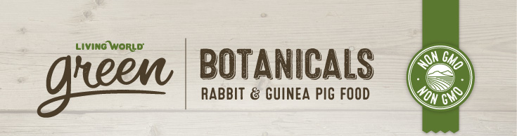Living World Green Botanicals - Rabbit and Guinea Pig Food