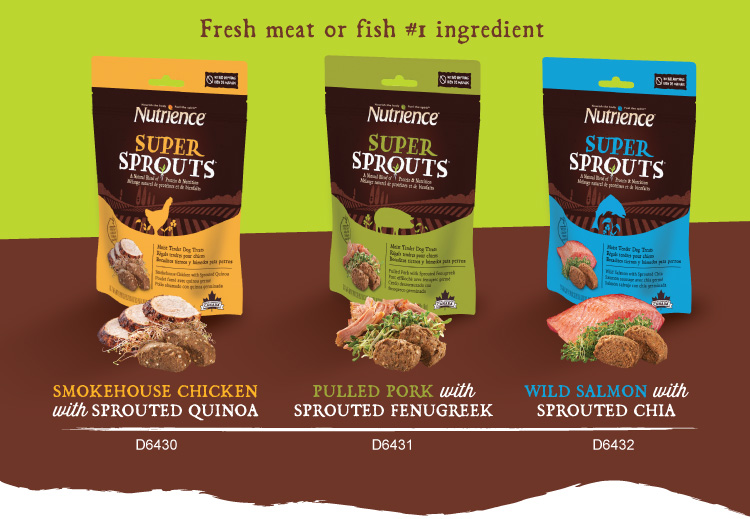 Nutrience Super Sprout products group