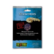 Exo Terra Vacuum Packed Specialty Reptile Foods - Silkworms - 15 g (0.53 oz)