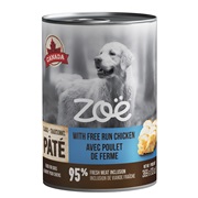 Zoë Pâté with Free Run Chicken for Dogs – 369 g (13 oz)