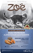 Zoë Cat Daily Nutrition - Chicken with Sweet Potato & Quinoa Recipe - 1.3 kg
