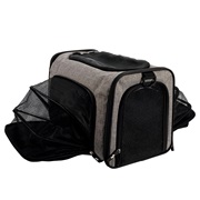 Dogit Explorer Soft Carrier Expandable Carry Bag - Gray