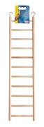 Living World Wooden Bird Ladder - 11 Steps - 43 cm (17 in) Long
