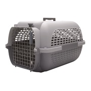 Dogit Voyageur Dog Carrier - Light Grey/Charcoal - XLarge - 68.4 cm L x 47.6 cm W x 43.8 cm H (26.9 in x 18.7 in x 17 in)