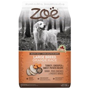 Zoë Large Breed Dog Food - Turkey, Chickpea and Sweet Potato Recipe - 11.5 kg