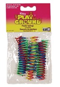 Catit Kitty Playground Cat Toy - Mini Silly Plastic Springs - 10 pieces