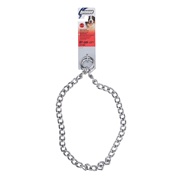 Avenue Deluxe Chrome Plated Choke Chain Collar - XLarge - 61 cm (24")