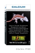 Exo Terra Calcium Powder Supplement - 3.2 oz (90 g)