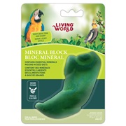 Living World Green Pepper-Shaped Mineral Block for Birds - 59 g (2.1 oz) 