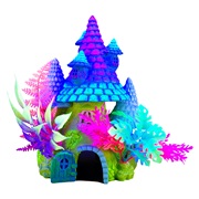 Marina iGlo Ornament - Fantasy House with Plants - 20 cm (8 in)  