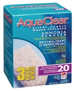 AquaClear 20 Ammonia Remover Filter Insert - 198 g (7 oz) - 3 pack