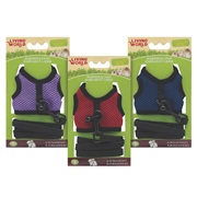 Living World Small Harness and Lead Set - Assorted Colors - Small