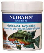 Nutrafin basix Cichlid Food - Large Flakes - 85 g (3 oz)