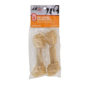 Dogit Rawhide Knotted Bones - 16.4 cm (6.5 in) – 2 pack