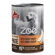 Zoë Pâté with Fresh Turkey for Dogs – 369 g (13 oz)