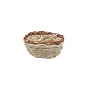 Living World  Maize Peel Bird Nest for Canaries - 11 cm x 6 cm (4.3" x 2.4" in)