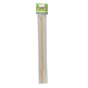 Living World 2 Wooden Perches - 43 cm (17 in) - 2 pack