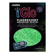 Marina iGlo Fluorescent Aquarium Gravel - Green - 450 g (1 lb)