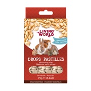 Living World Small Animal Drops - Peanut Flavour - 75 g (2.6 oz)