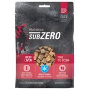 Nutrience Grain Free SubZero Treats - Freeze Dried Beef Liver - 90 g (3 oz)