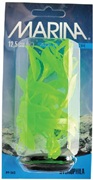 Marina Vibrascaper Plastic Plant - Hygrophilia - Green-Dayglo - 12.5 cm (5 in)