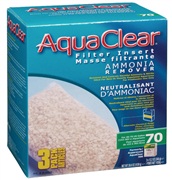 AquaClear 70 Ammonia Remover Filter Insert - 1038 g (36.6 oz) - 3 pack