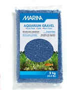 Marina Blue Decorative Aquarium Gravel - 2 kg (4.4 lb)