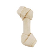 Dogit Beefhide Knotted Bone - Small - 15.2-16.5 cm (6 -6.5 in) - 60-70 g (2.1-2.5 oz) - 25 pack
