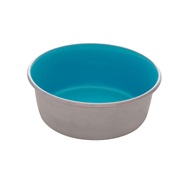 Dogit Stainless Steel Non-Skid Dog Bowl - Blue - 560 ml (19 fl.oz.)