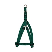 Zeus Nylon Step-In Dog Harness - Forest Green - Small - 1 cm x 33 cm-45 cm (3/8" x 13"-18")