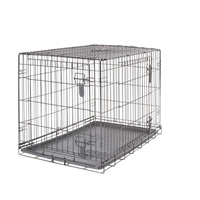Dogit Two Door Wire Home Crates with divider - Large - 91 x 56 x 62 cm (36 x 22 x 24.5 in)