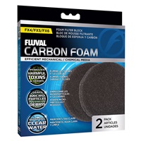 Fluval FX4/FX5/FX6 Carbon Foam - 2 pack