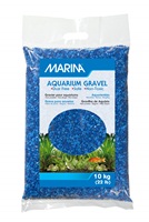 Marina Decorative Aquarium Gravel - Blue Tone on Tone - 10 kg (22 lbs)