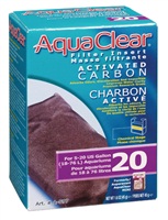 AquaClear 20 Activated Carbon Filter Insert - 45 g (1.6 oz)