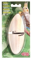 Living World Cuttlebone with Holder - Medium - 13.5 - 15 cm (5" - 6")