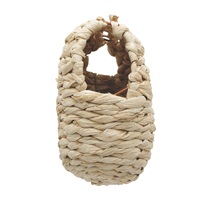 Living World Maize Peel Bird Nest for Finches - Large - 10.5 cm x 13 cm x 15 cm (4.1" x 5.1" x 5.9" in)