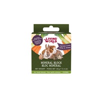 Living World Small Animal Mineral Blocks - Vegetable Flavour - Small - 40 g (1.4 oz)