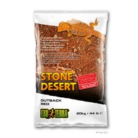 Exo Terra Stone Desert Substrate - Outback Red Stone - 20 kg (44 lbs)
