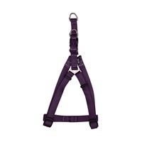 Zeus Nylon Step-In Dog Harness - Royal Purple - Medium - 1.5 cm x 44 cm-55 cm (1/2" x 17"-22")