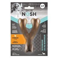 Zeus NOSH Strong Wishbone Chew Toy - Chicken Flavour - Small - 11 cm (4.5 in)