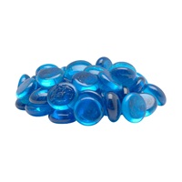 Marina Cool  Blue Decorative Marbles - 50 pieces