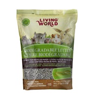 Living World Biodegradable Litter for Small Animals - 10 L (610 cu in)