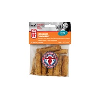 Dogit American Beefhide Mini Rolls - Chicken Flavour - 7.6-8.9 cm (3-3.5") - 12 pack