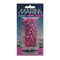 Marina Vibrascaper Plastic Plant - Anacharia - Pink-Red - 12.5 cm (5 in)
