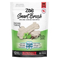 Zoë Smart Brush Bones for Dogs – Medium/ Large – 12 pack – 348 g (12.3 oz)