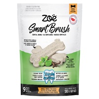 Zoë Smart Brush Bones for Dogs – Small – 9 pack – 180 g (6.4 oz)