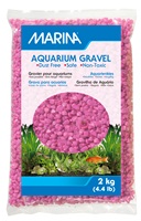 Marina Pink Decorative Aquarium Gravel - 2 kg (4.4 lb)