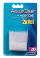 AquaClear Nylon Filter Media Bags for AquaClear 20 Power Filter - 2 pack