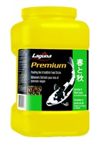 Laguna Premium Koi and Goldfish Floating Food Sticks - Spirulina & Wheat Germ Diet - 600 g (21 oz)