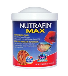 Nutrafin Max Colour Enhancing Flakes - 215 g (6.77 oz)